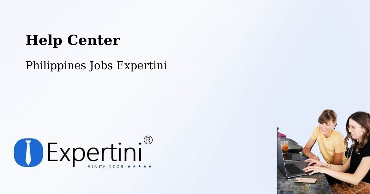 Help Center – Solana - Philippines Jobs Expertini