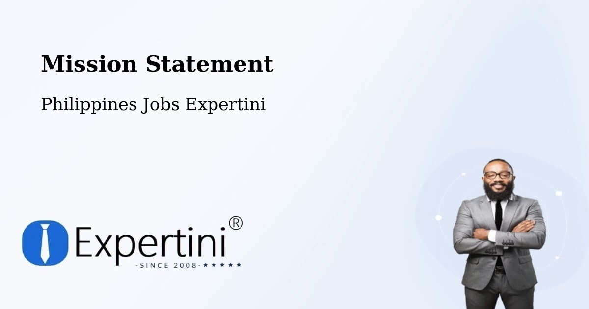 Corporate Mission – Solana - Philippines Jobs Expertini